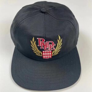 rhude letter baseball cap multicolor