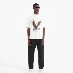 represent eagle graphic tee multicolor