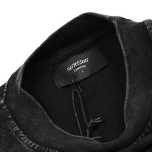 represent wing logo tee black