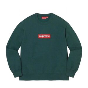 supreme big logo jacquard hoodie multicolor