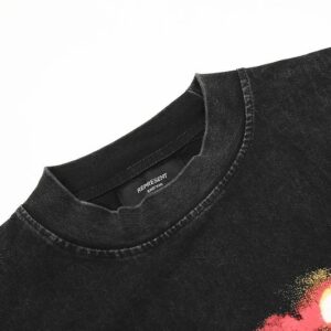 represent crocodile graphic tee black