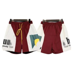 rhude sunset beach shorts multicolor