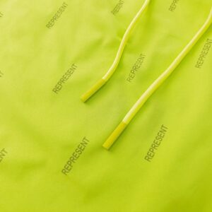 represent logo print shorts multicolor