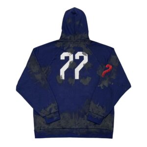 balenciaga & ralph lauren​ dirt zip up hoodie​ navy