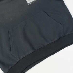 erd gradient print grey hoodie