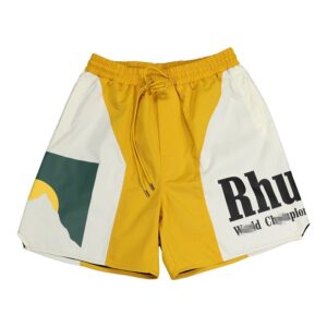 rhude sunset beach shorts multicolor