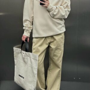 jacquemus logo embroidered sweatshirt multicolor