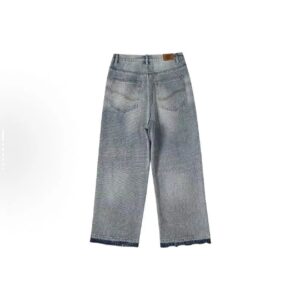 sssaint louis ripped denim jeans black/blue