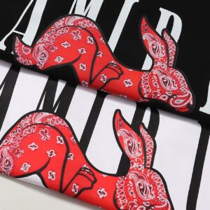 amiri logo tee multicolor