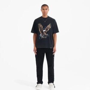 represent eagle graphic tee multicolor