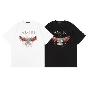 amiri eagle graphic t shirt white