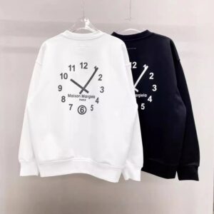 maison margiela mm6 print sweatshirt black