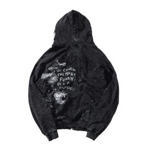 sssaintlouis graphic hoodie black