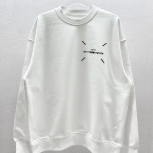 maison margiela mm6 print sweatshirt black