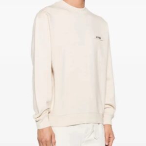 jacquemus logo embroidered sweatshirt multicolor