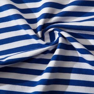 cdg play heart striped tee multicolor