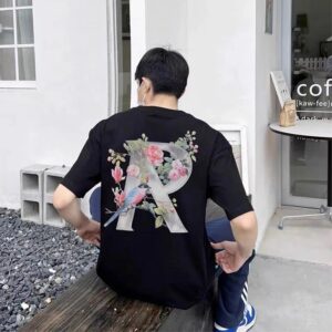 represent floral print t shirt multicolor