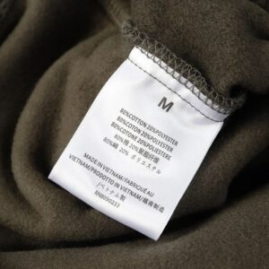 essentials patchwork letter hoodie black/grey