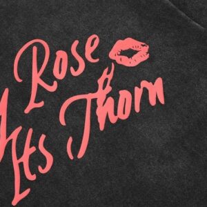 represent romantic lips graphic tee black