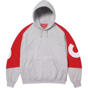 supreme big logo jacquard hoodie multicolor