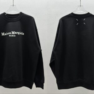 maison margiela mm6 print sweatshirt black