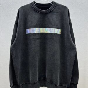 maison margiela mm6 print sweatshirt black
