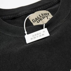 gallery dept black washed tee multicolor