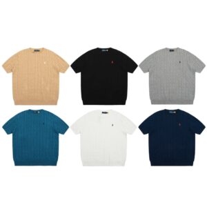 ralph lauren knit crew tee multicolor