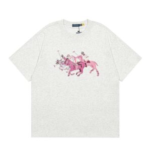 ralph lauren color polo embroidery tee