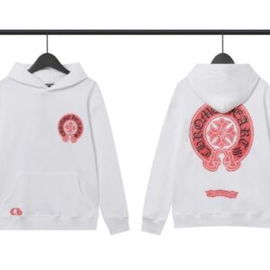 chrome hearts cross hoodie multicolor