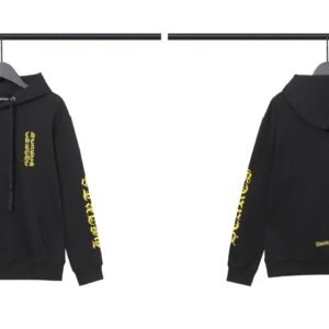 chrome hearts cross hoodie multicolor