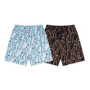 amiri short sleeve set multicolor