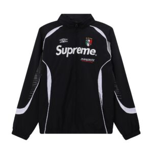 supreme big logo jacquard hoodie multicolor