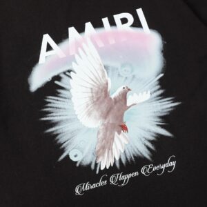 amiri eagle graphic t shirt white