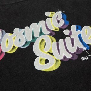 gallery dept black washed tee multicolor