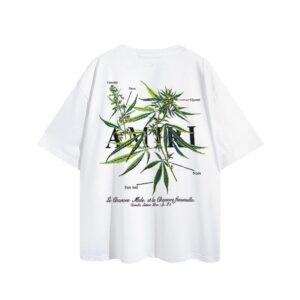 amiri crane printed t shirt multicolor