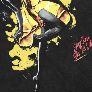 represent romantic lips graphic tee black