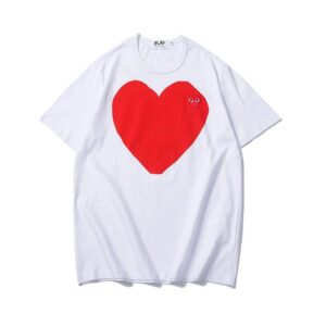 comme des garçons play t shirt navy