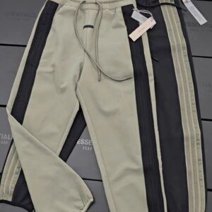fog suede joggers multicolor