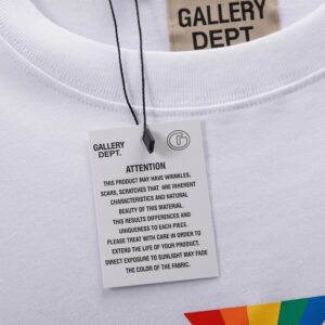 gallery dept paint splatter tee multicolor
