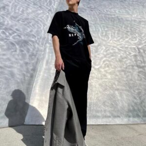 represent abstract print tee multicolor