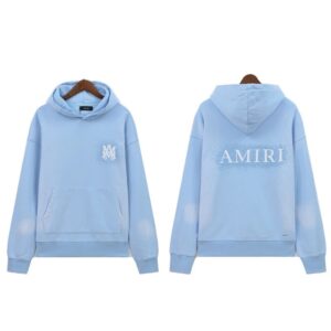 amiri rhinestone logo hoodie multicolor