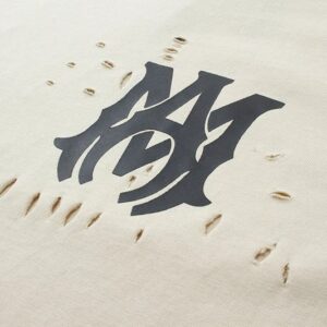 amiri distressed dye t shirt multi