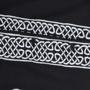 amiri sun & moon motif shirt black