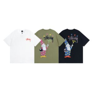 nike x stüssy tee multi color