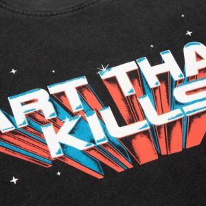 gallery dept washed art t shirt black