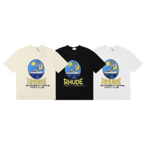rhude yacht t shirt multi