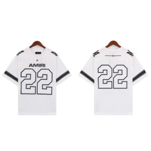 amiri 22 colorblock tee multicolor