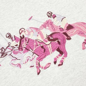 ralph lauren color polo embroidery tee