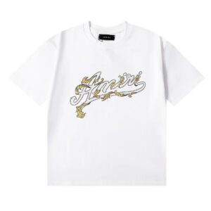 amiri logo tee multicolor
